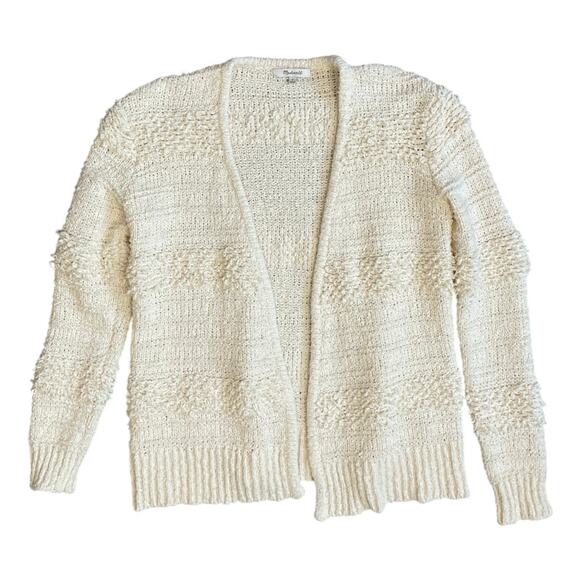 Madewell Bronson Cardigan Sweater Seashell (Cream/Off-White) Small - Picture 7 of 7